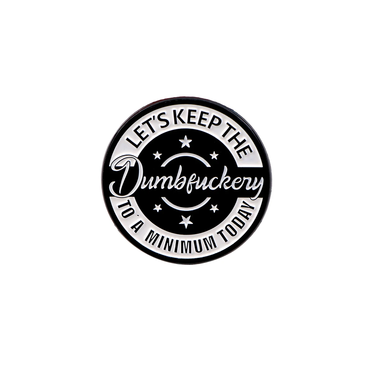Quotations Series Enamel Pin Brooch for Backpacks and Accessories