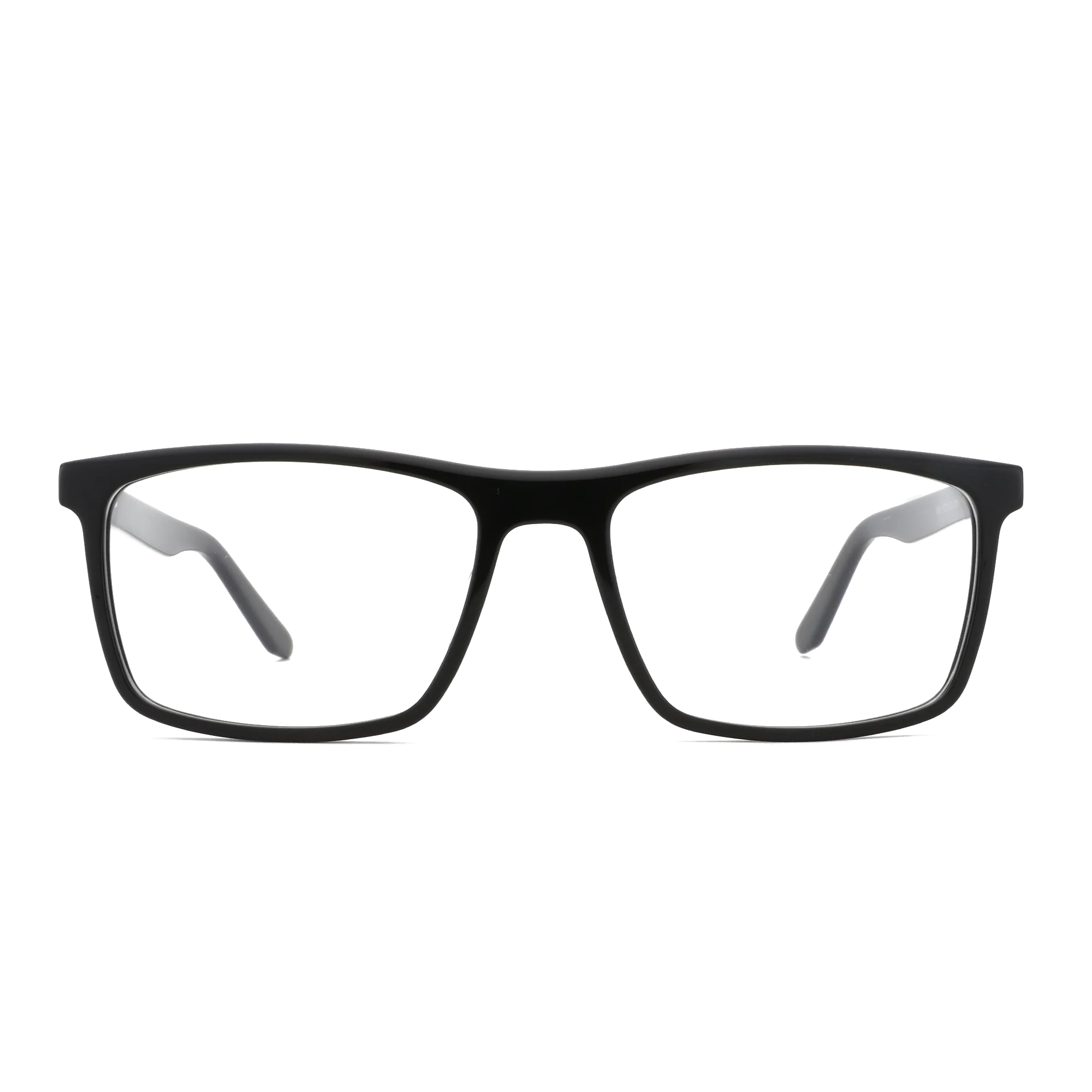 ZENOTTIC Trend-Acetat-optische Brille, großer Rahmen, quadratisch, solide Spleißbrille, modische Brille ohne Sehstärke, 1986 – Detail 8