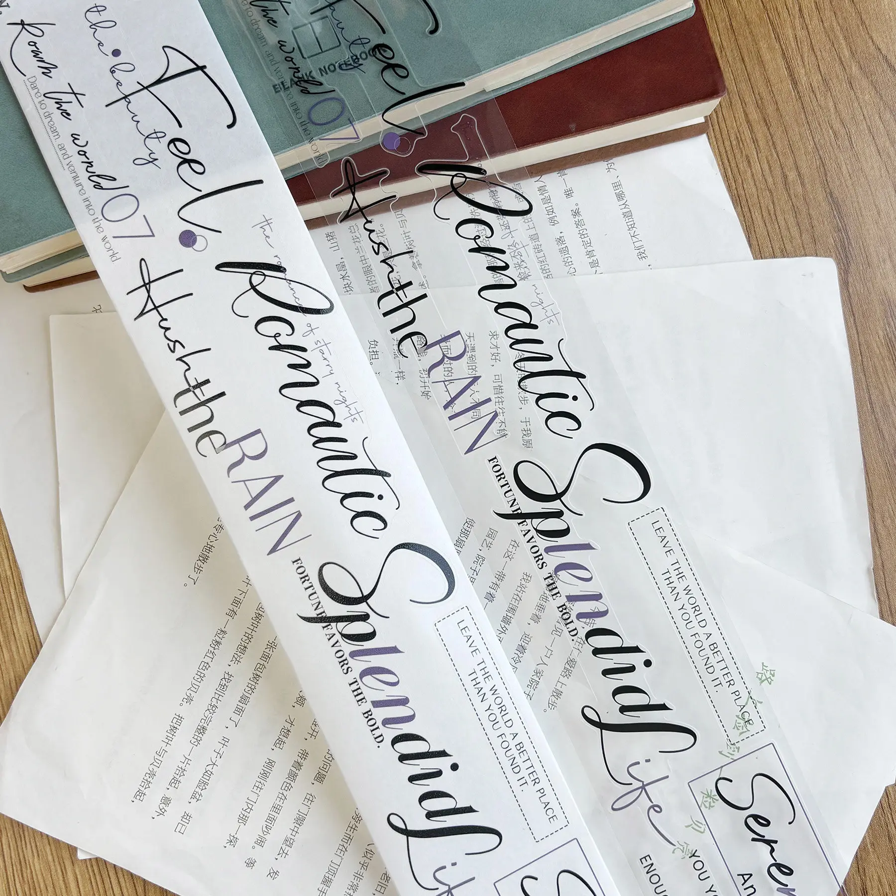 3.26 와시 테이프 종이 펫 영어 문자 타이틀 DIY 저널 스티커 재료 캐리 드림