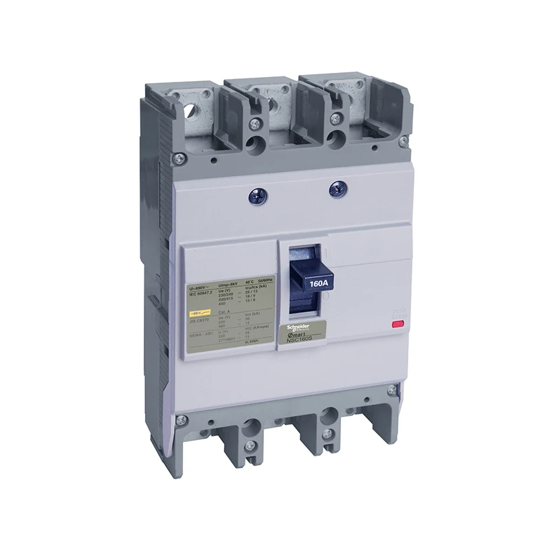 

NSC Plastic Shell Distribution Protection Circuit Breaker NSC160S 18kA 100A 3P3T NSC160S 18kA 125A 3P3T NSC160S 18kA 160A 3P3T
