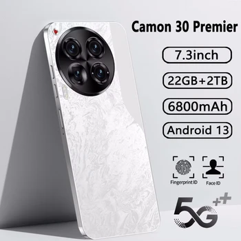 Camon 30 Premier 5G 2025 New Smartphone 7.38" HD Android 14 Mobile Phone Snapdragon 8 gen3 Dual SIM 8800mAh Unlocked Celulares