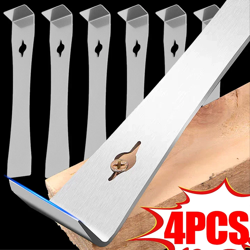 Stainless Steel 3 in 1 Multifunctional Crowbar Scraper Staple Remover Woodwork Crowbar Nail Lifter Flat Mouth Scraper Hand Tool