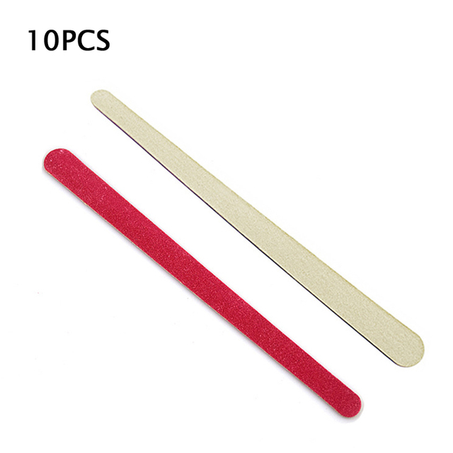 Wooden Nail File 180/240 Colorful Sandpaper Buffer Block Pedicure Manicure Polishing Tools Professional Nail Files