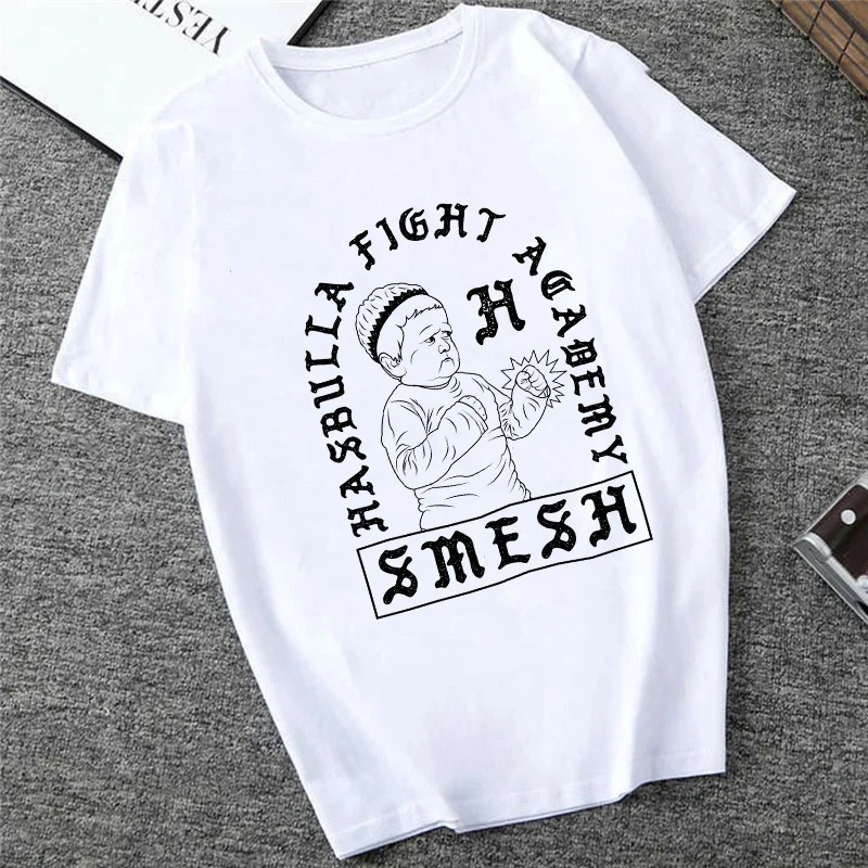 

Classic Team Hasbulla T-shirt Men Fighting Hasbulla Tshirt Unisex Hip Hop Graphic Shirt Tops Kawaii Cartoon T Shirt Male 65321