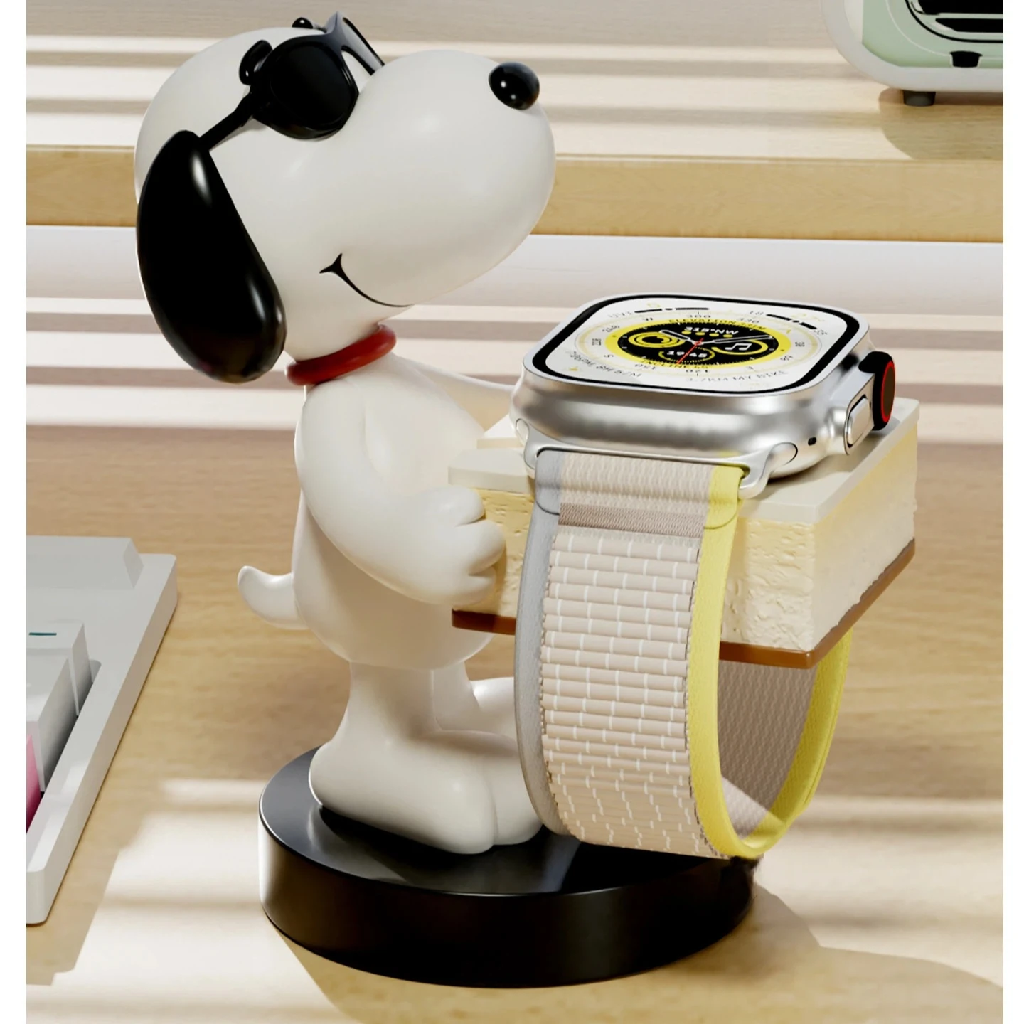 Snoopy Stand Cartoon Kawaii Charger Apple Watch Charging Stand Applewatch Gives A Friend A Birthday Gift for A Watch Charger 6