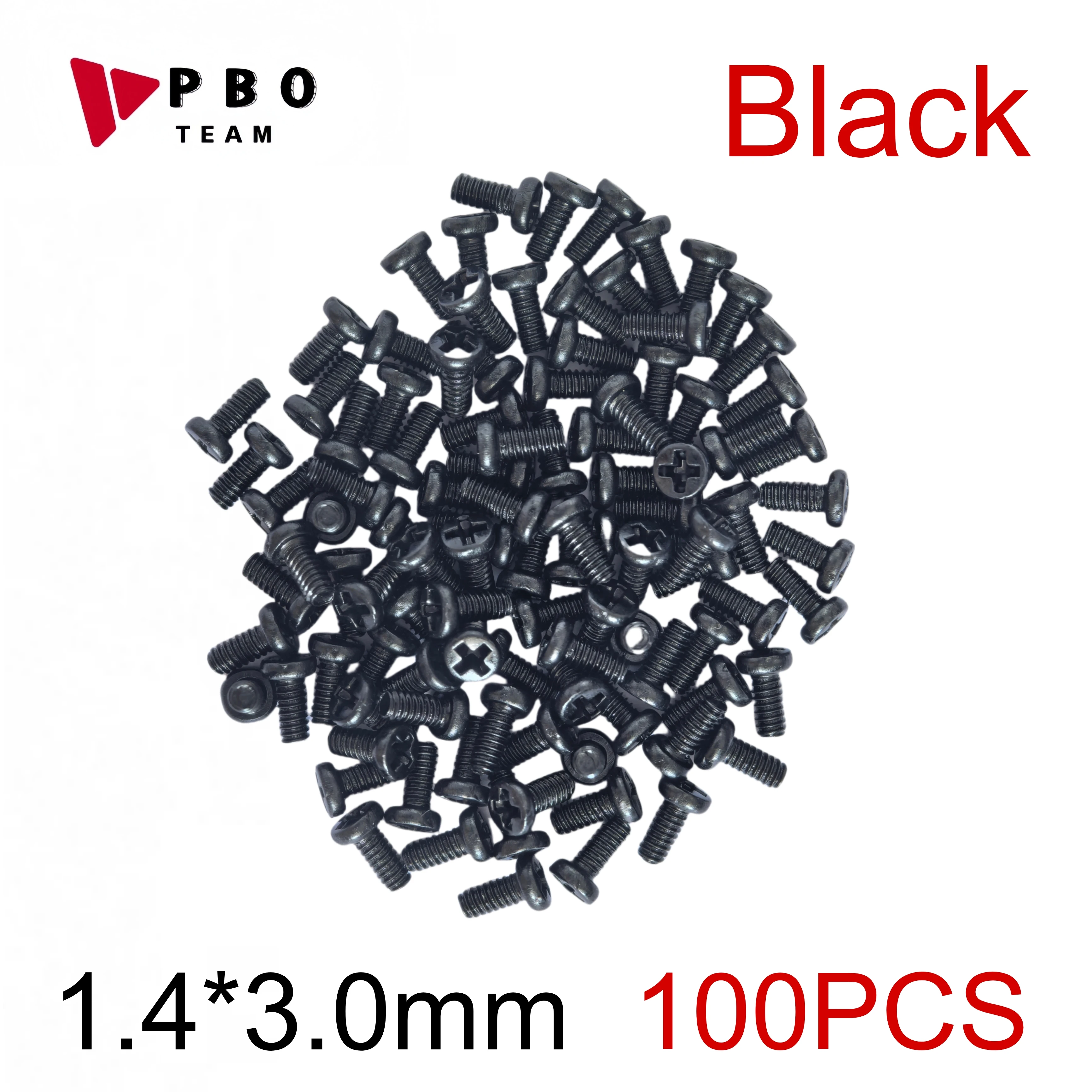 100/500PCS 1.4*3.0mm 3.0mm 나사 교체 삼성 A50 A40 A30 A20 A53 A80 A90 A52 A71 마더 보드 프레임 나사 내부