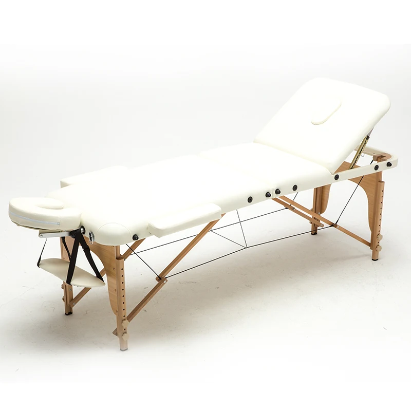 

Multifunction Portable Beauty Speciality Physiotherapy Folding Massage Bed Spa Lit Pliant Salon Furniture WZ50MB
