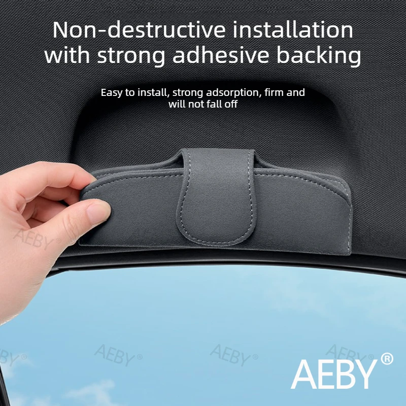 BYD 씰라이언 7 2024 차량용 선글라스 홀더, 루프 콘솔 안경 케이스, 차량 내부 정리함, 루프 수납함, 선글라스 클립
