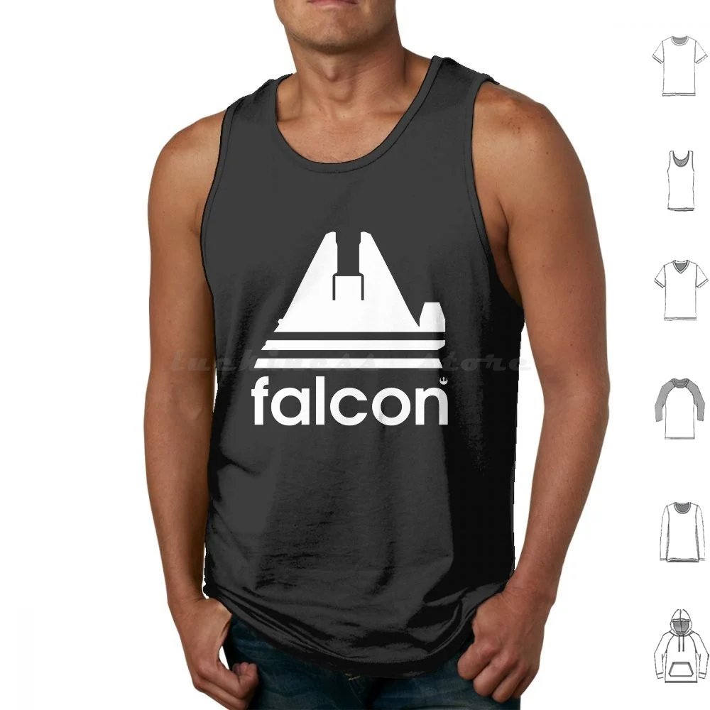 Falcon Parody Logo Canotte Stampa Cotone Falcon Punch Falcon Punch Captain Falcon F Zero Smash Bros Super