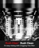 Clear Slow Masticating Juicer Machines, Cold Press Juicer with No-Prep 4.35" Feed Chute Fit Whole Fruits & Vegetables Juice 3