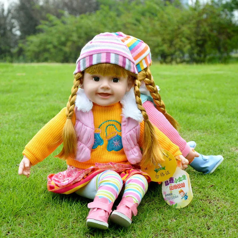 

2024 New Toy 50cm Talking Doll Intelligent Conversation Singing Princess Doll Simulation Girl Toy New Year Gift Children'S Toy