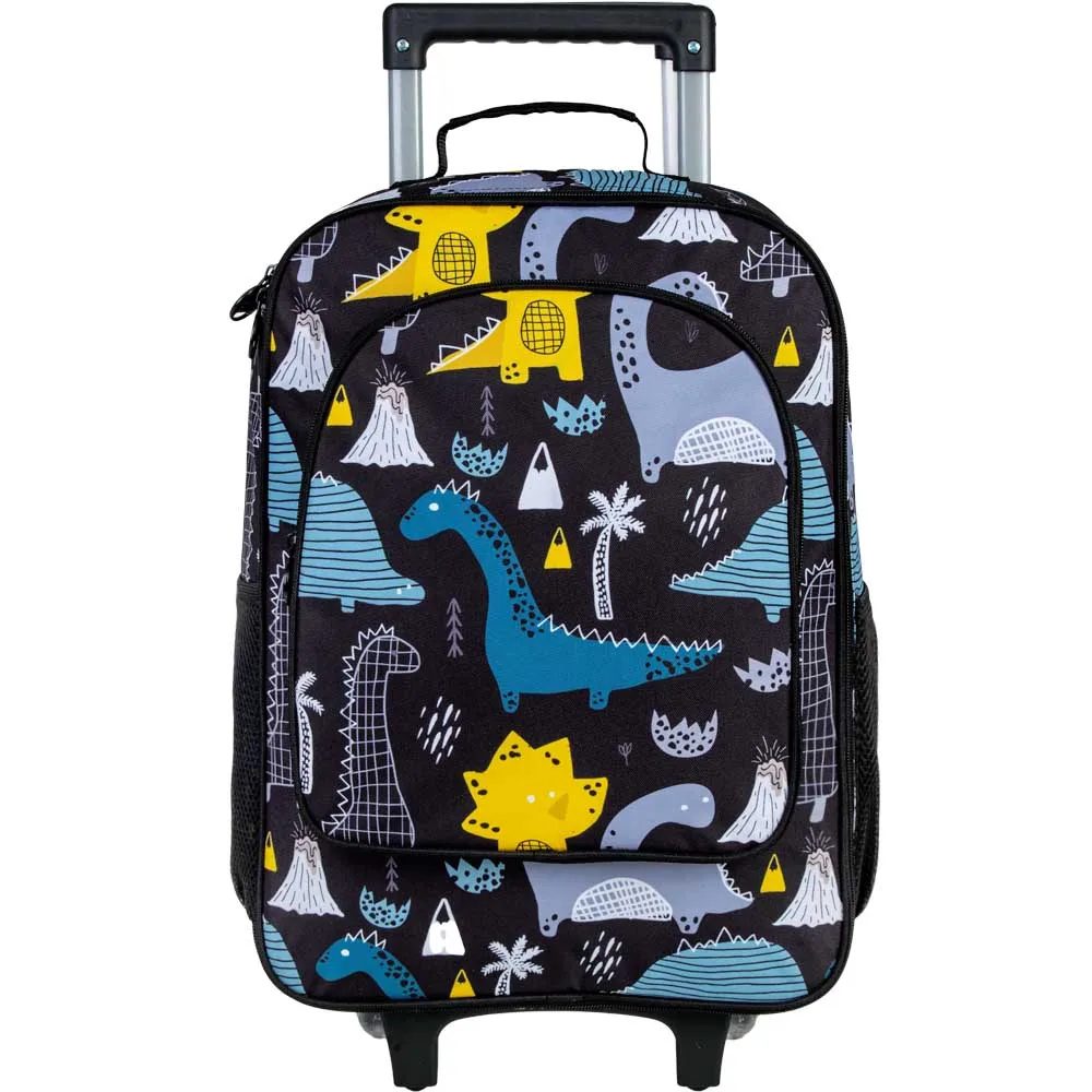 Kids Luggage with Wheels for Boys , Dinosaur Rolling carry on Suitcase