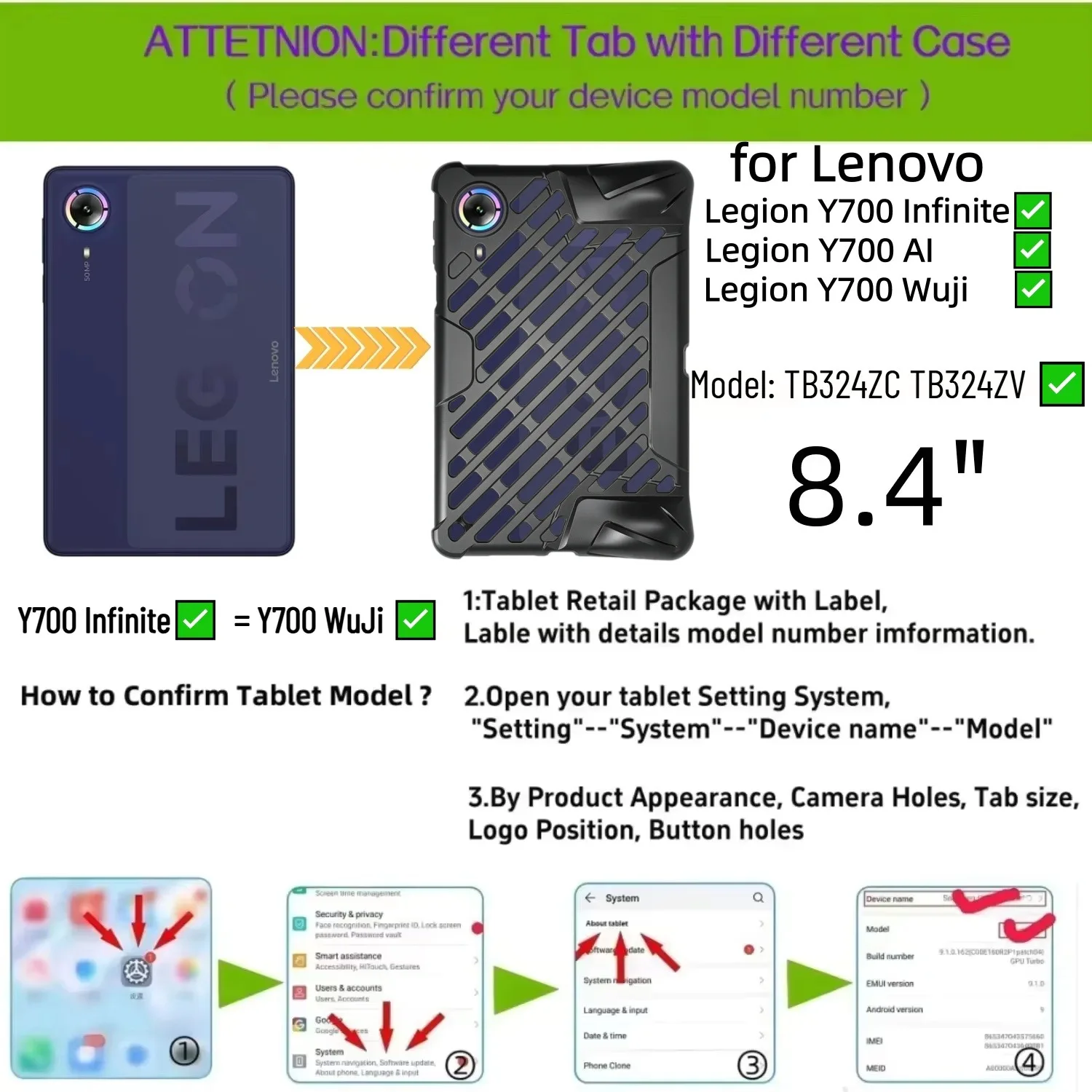 Ergonomic Gaming Case with Hollow Cooling Design - Soft TPU Cover 8.4