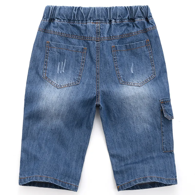 デニム・ジーパン IONSEOUL Summer Ice Cooling Denim Pants Short Ver. Denim Shorts for Women Summer Streetwear Retro Casual Shorts