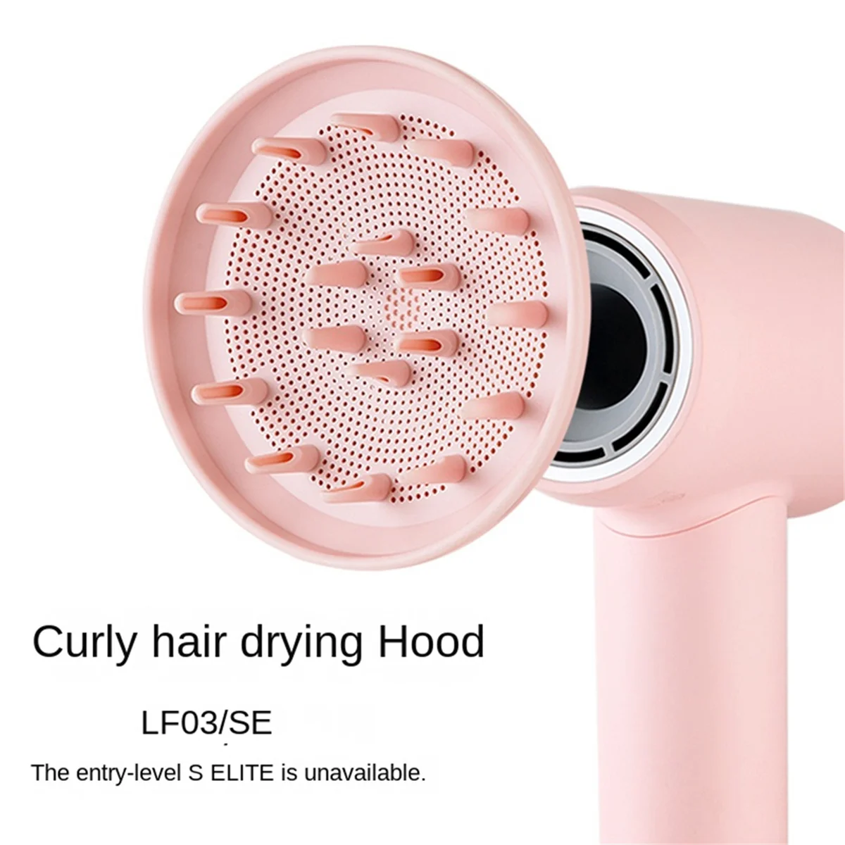 For Laifen Hair Dryer LF03/SE Laifen Diffusion Perm Curling Air Nozzle Accessories White 2