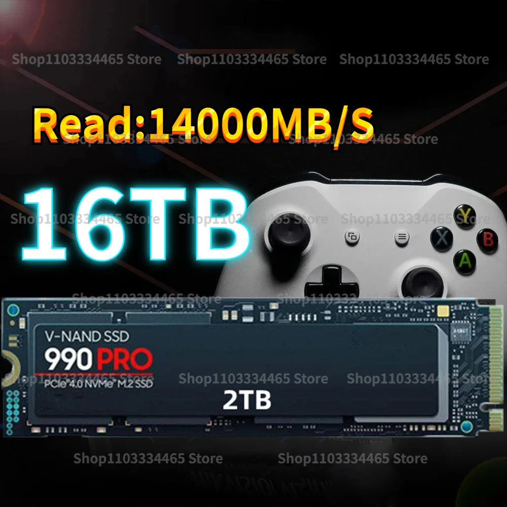 

Original NEW high speed M.2 990 pro 4TB 2TB 1TB Hard drive disk NVME SSD TLC internal Solid State Drives for laptop desktop PS5