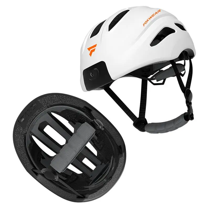 

Bicycle Helmets For Men Riding Helmets Bicycle Helmets With Video Recorder Safety Lights For Motorcycle MTB & Road Bike