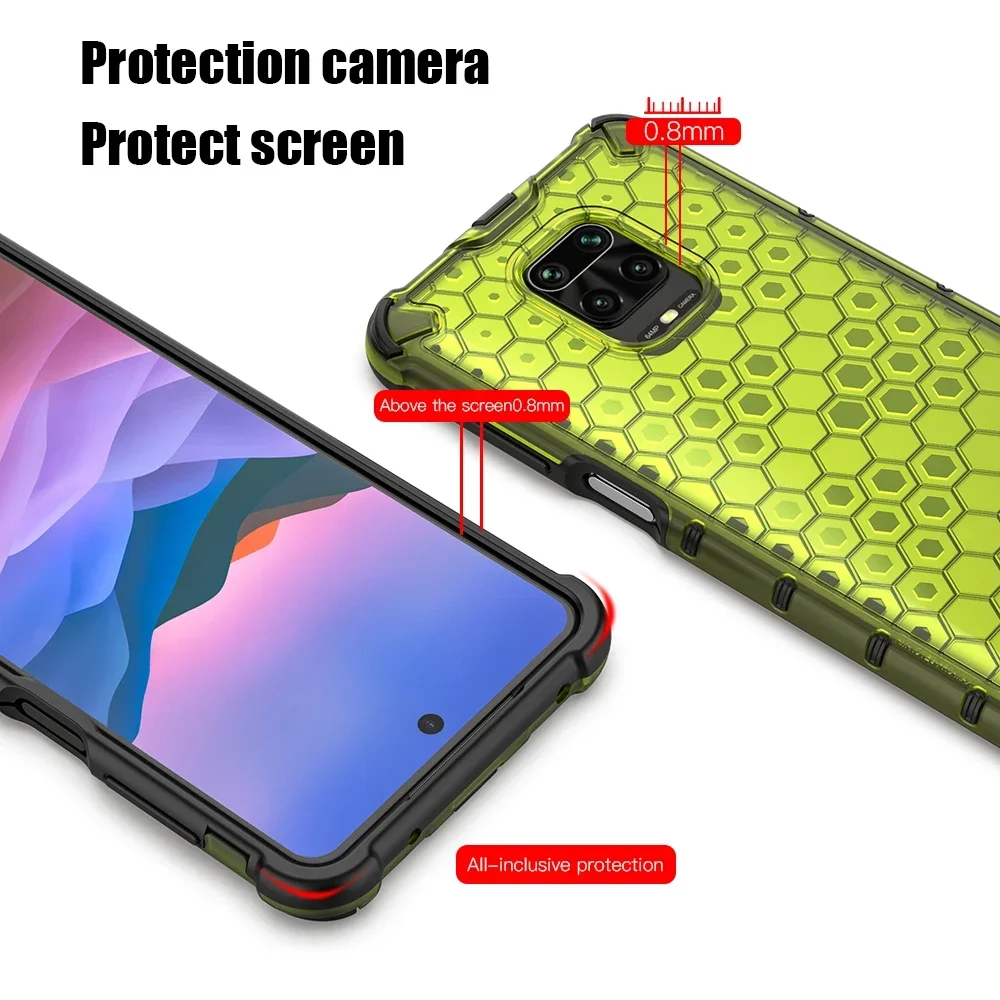 Durable Honeycomb Shockproof Phone Case