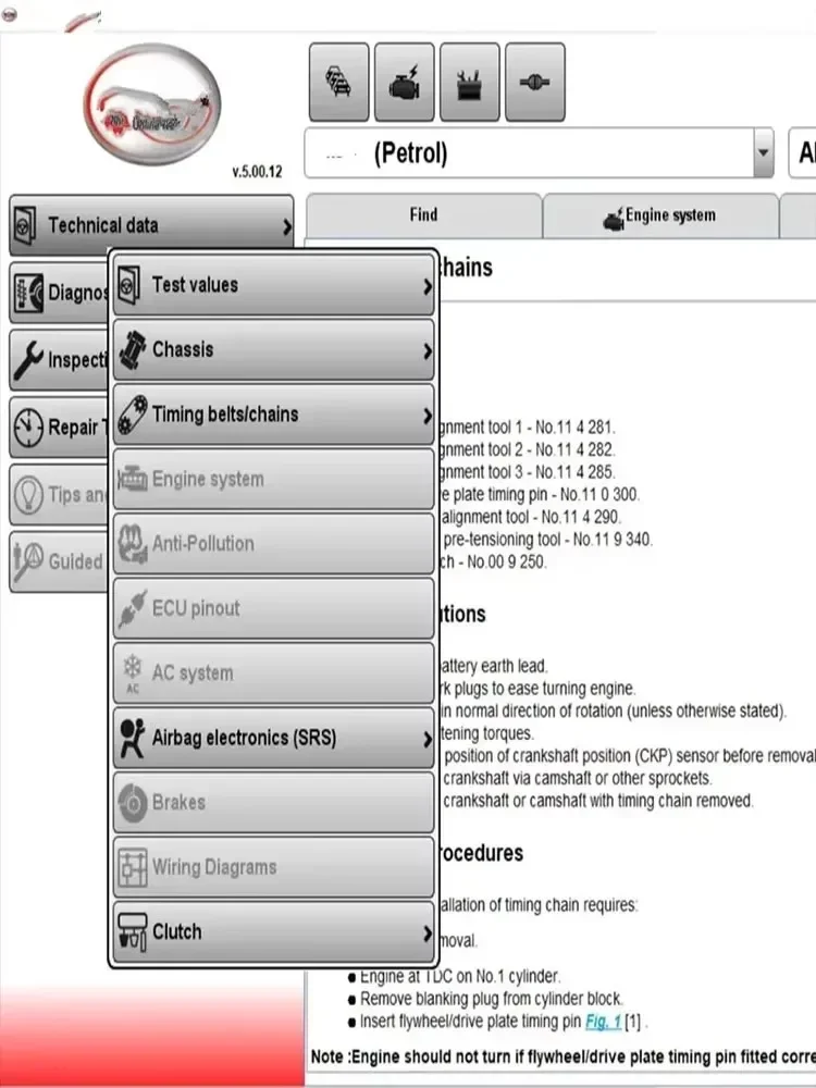 WOW V5.00.12 WOW 5.00.8 R2 Software diagnostico con Kengen Per dati di riparazione software multidi diagnostici per auto Tcs - Image 2