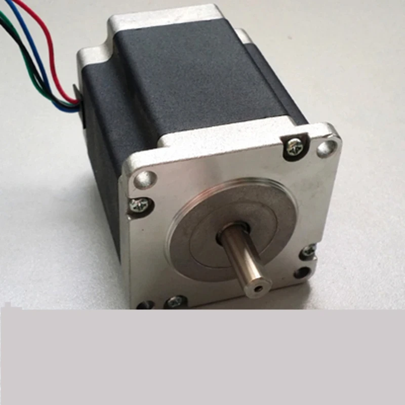 CNC 기계용 Nema24 스텝퍼 모터, 2 상 4 와이어, 76mm, 2.2N.m(306oz-in), 1.8 도 4A 샤프트, 8mm 프레임, 60mm