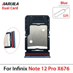 Premium SIM Card Tray Slot Holder Adapter for Infinix Devices - Enhanced Accessory (Note 12 Pro Blue)