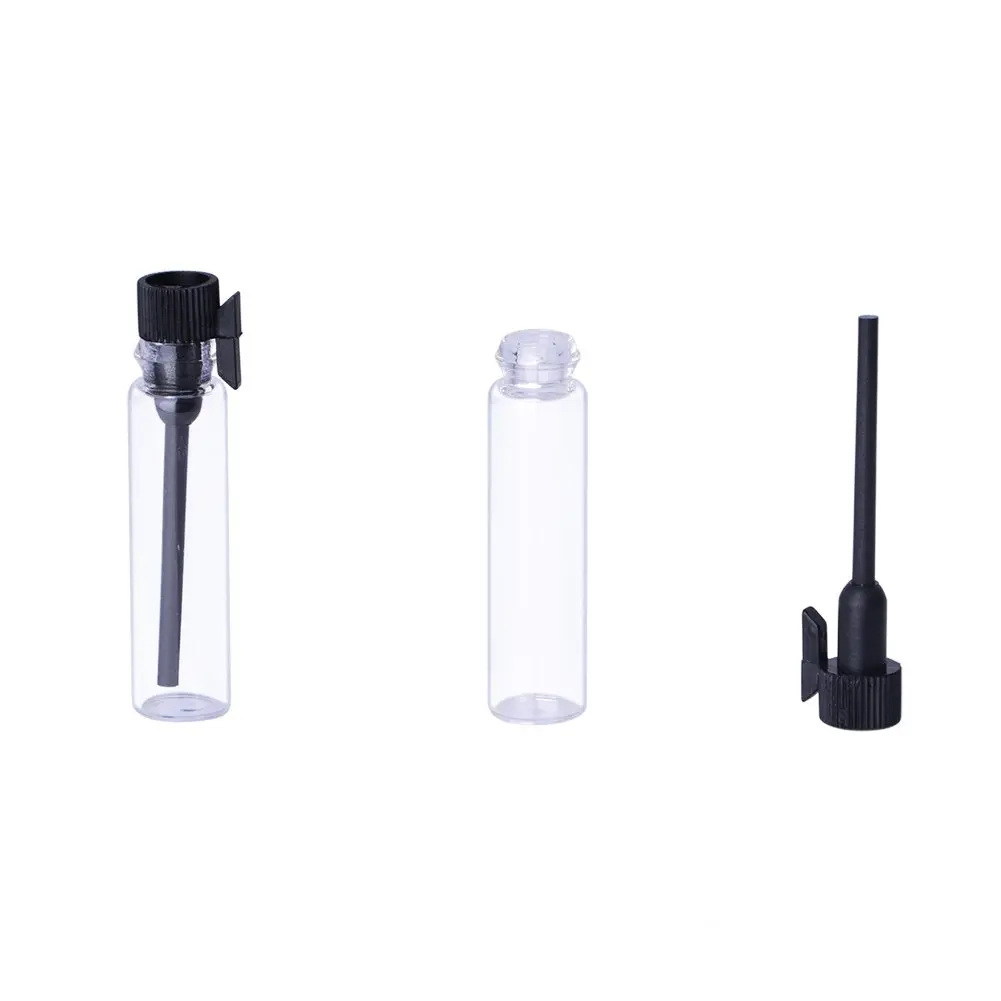 20PCS 1ml 2ml 3ml Perfume Sample Mini Bottle Empty Glass Vials Dropper Container Laboratory Liquid Fragrance Trial  Test Tube 2