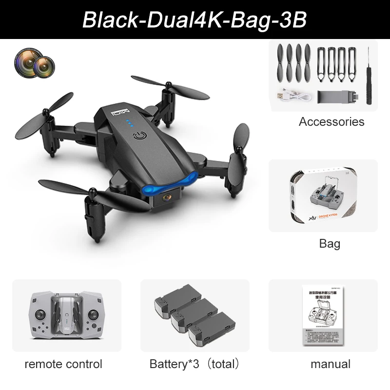 Black-Dual4K-3B-Bag