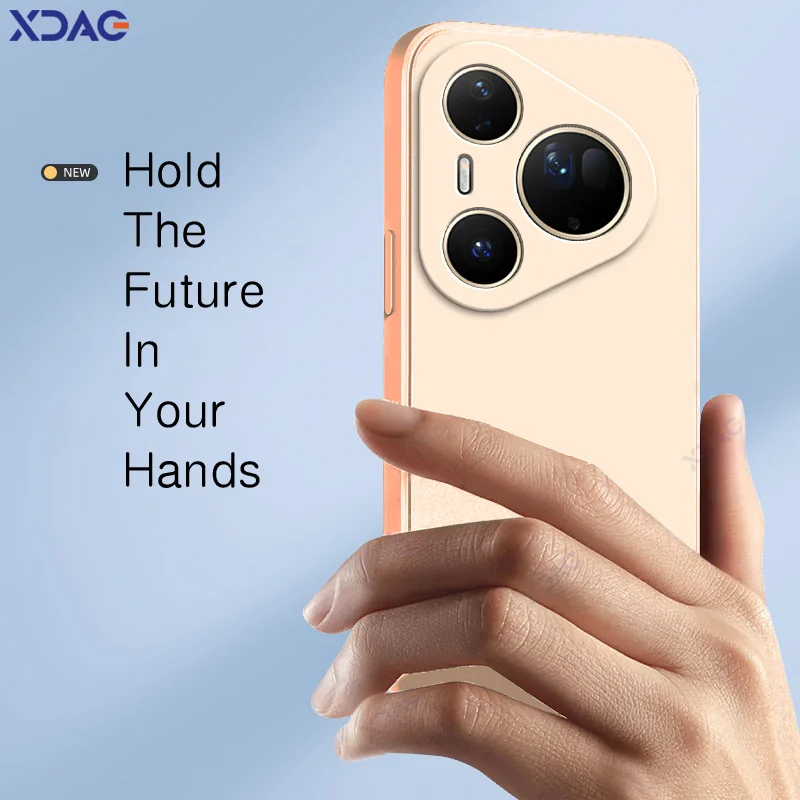 Premium Liquid Silicone Armor Case - Luxury Soft Square Design with Advanced Lens Protection