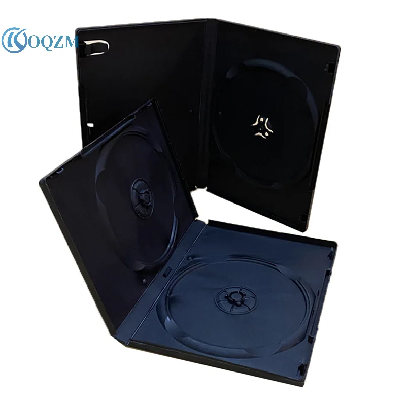 CD DVD Storage Case CD DVD Storage Bag DVD Box Empty CD Case PP Plastic CD Case Capacity 1-2 Discs 1Pcs