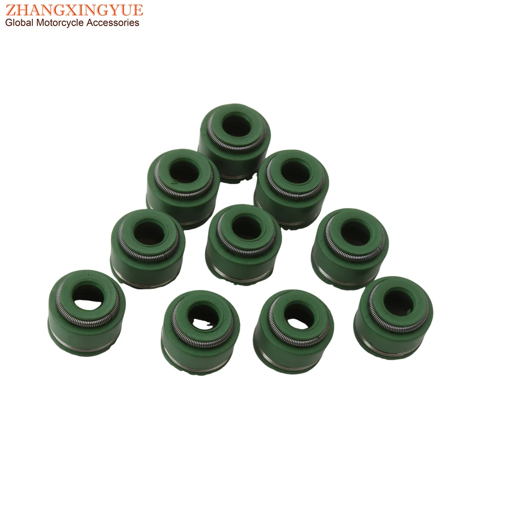 10 шт. уплотнители стержня клапана мотоцикла для Honda CRF250 NSS250 CB750 JAZZ 250 12209-GB4-681