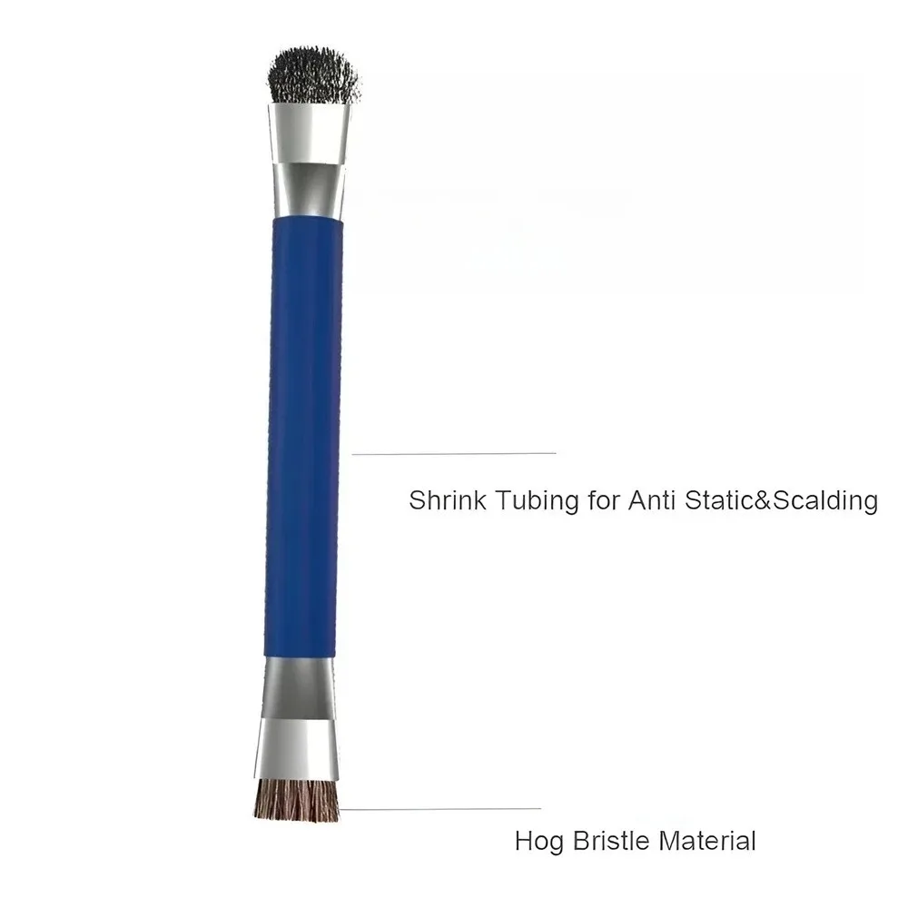 Safe Double Ended Brush for Circuit Board Repair and Cleaning of Mobile Phone and Computer Motherboards Image 17