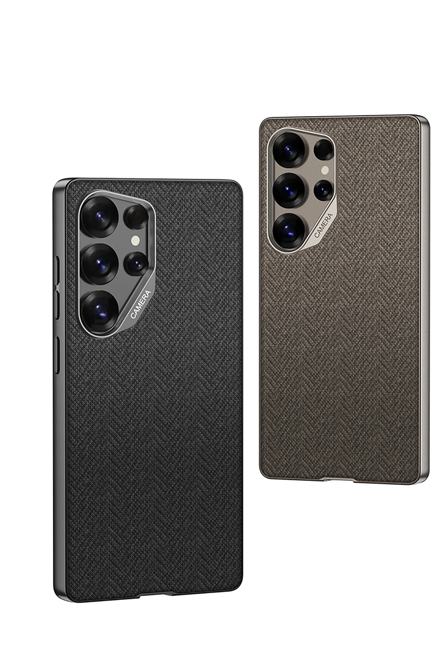 Original Case For Samsung Galaxy S25 Ultra Luxury Nylon Pattern Shockproof Matte