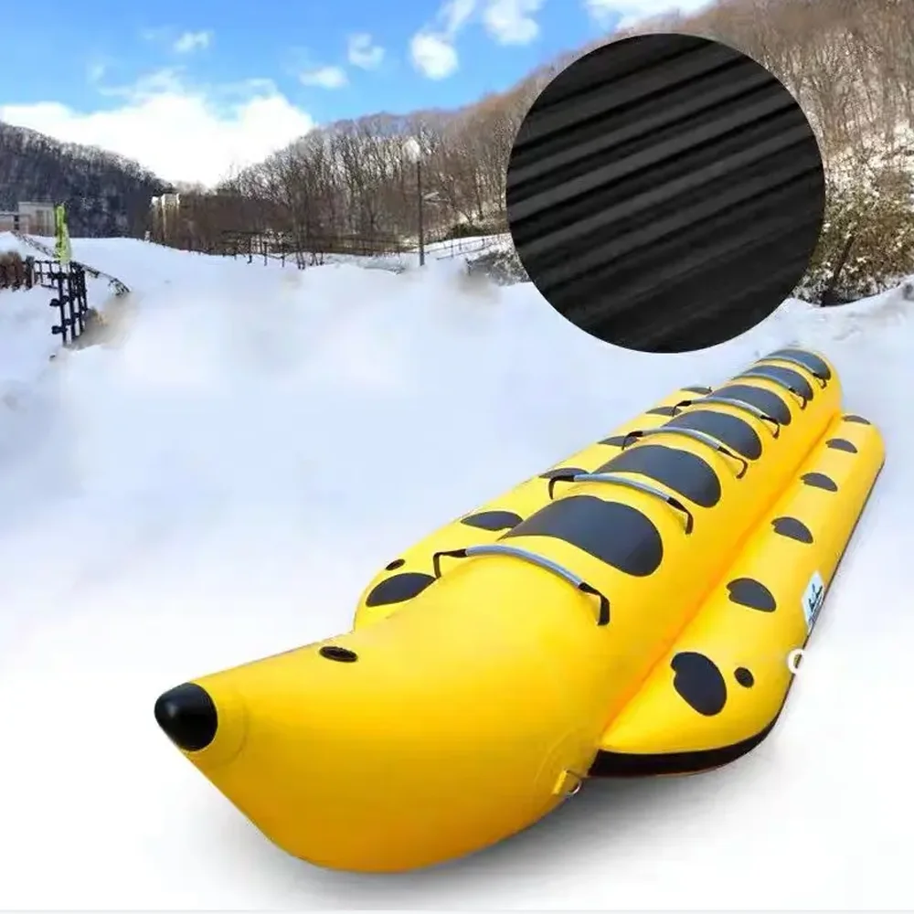 Inflatable Banana Boat for Water Park, Water Park Games, Flying Fish, Towel Tube, 6 Seat, Hot Sale
