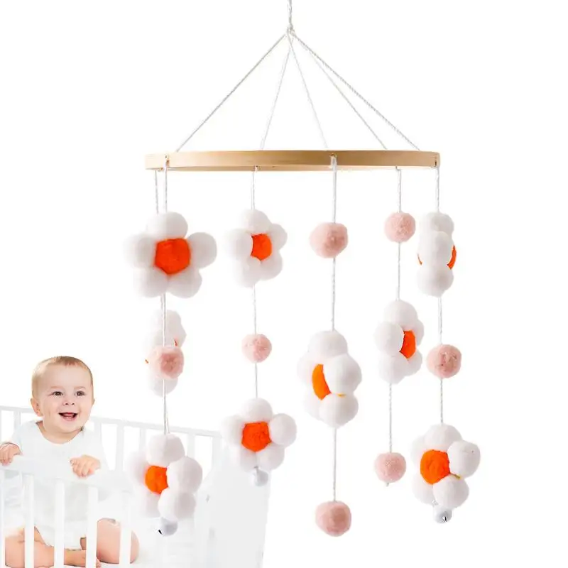 

Baby Rattle Toy 0-12 Months Mobile On The Bed Newborn Bed Bell Hanging Toys Holder Bracket Infant Crib Boy Toys