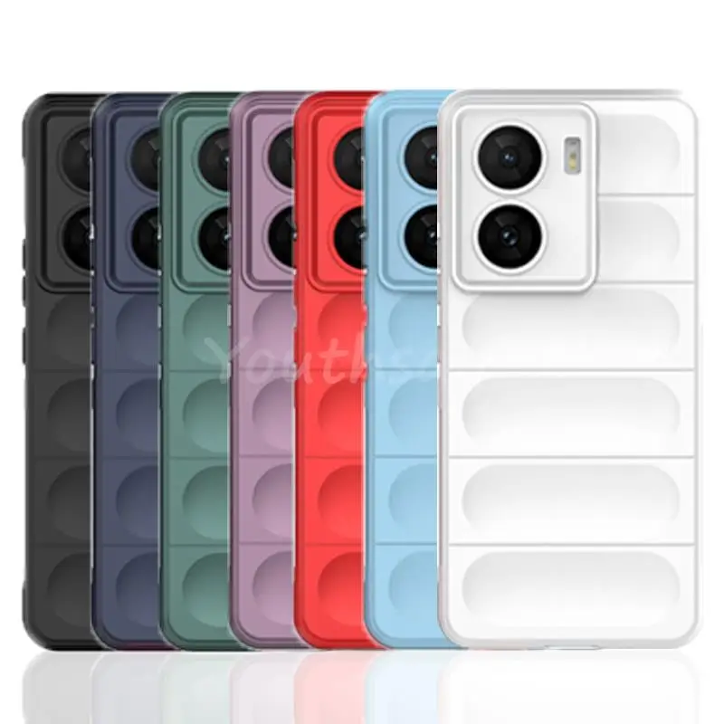 

For VIVO iQOO Z7 Case Silicone TPU Fundas Protector Rubber Anti-drop Phone Case For VIVO iQOO Z7 Cover For VIVO iQOO Z7 5G Case