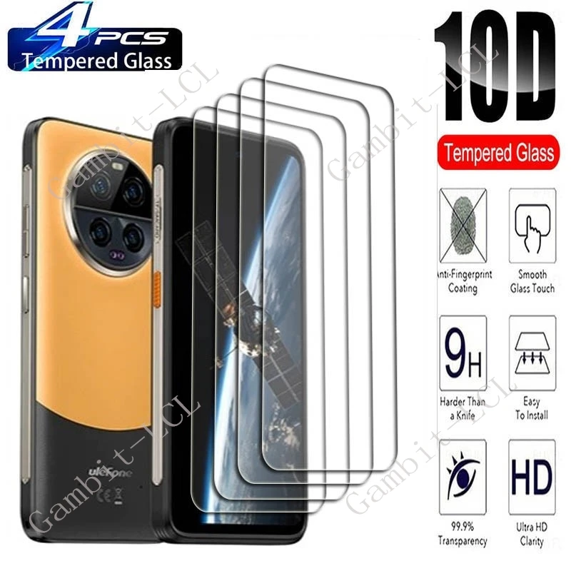 

Защитное закаленное стекло для Ulefone Armor 23 Ultra 6,78 дюйма, 4 шт.
