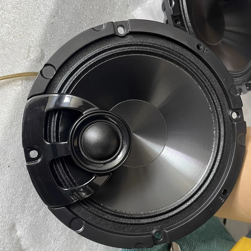 SOTAMIA 1PCS 6.5 Inch Woofer Audio Speaker 2 Ohms 40 Watts Carbon Fiber Bass Hifi Music Loudspeaker With Mini Treble For Harley