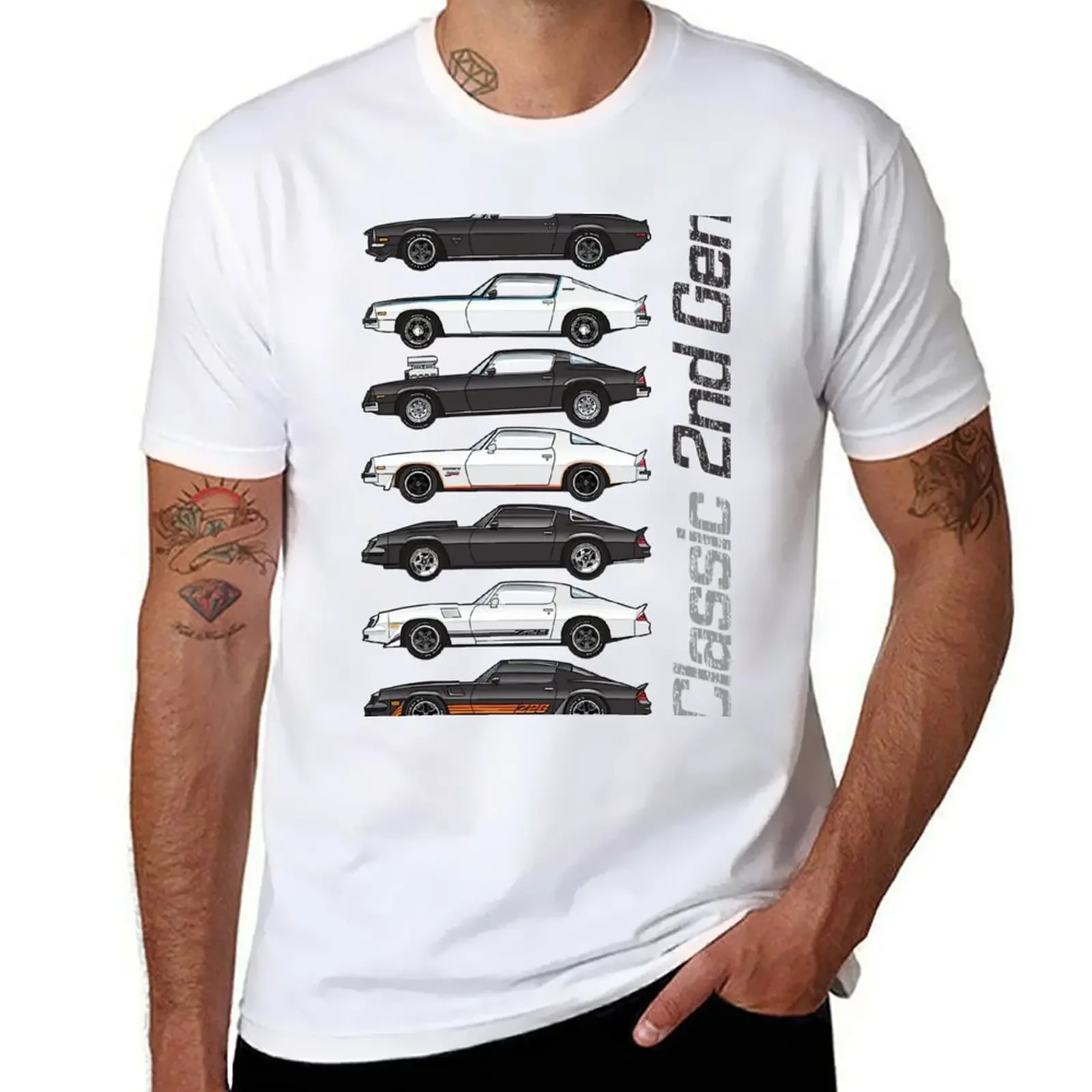

2nd Generation collection T-shirt summer top tops t shirt men