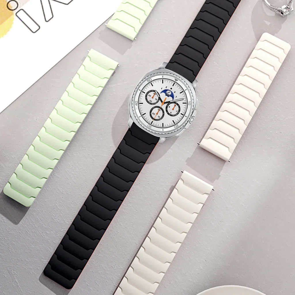 Magnetic Silicone Sports Bracelet