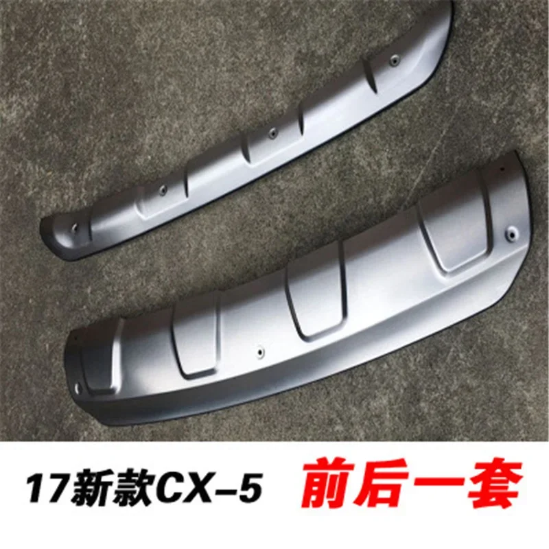 

Car Styling Stainless Steel Front And Rear Bumper Protector Skid Plate Cover For Mazda Cx-5 Cx5 Year 2017-2021 Protection