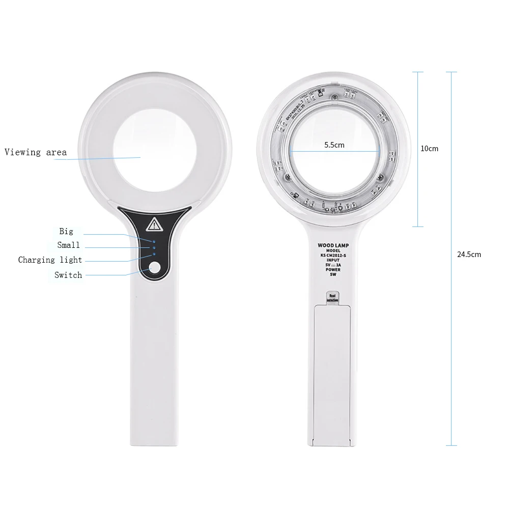 Skin Analyzer Skin UV Magnifying Beauty Facial Testing
