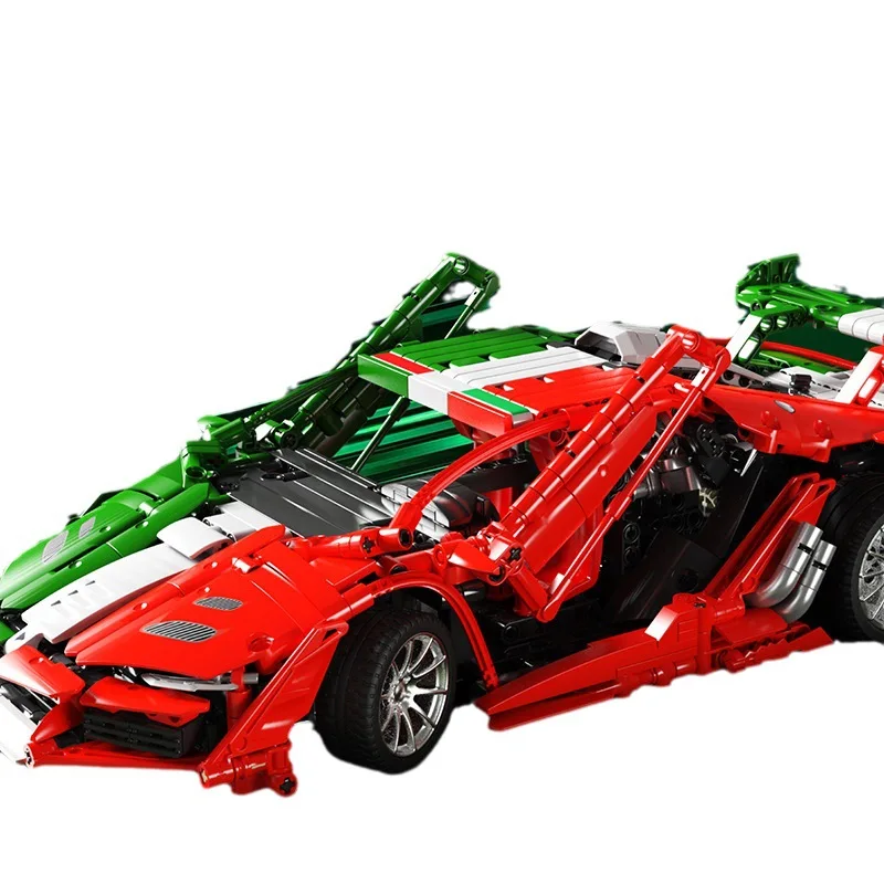 Tecnico 1:14 Scala Italia Colore Centenario Super Sport Car Building Block Modello 2.4Ghz Telecomando Veicolo Mattone Rc Giocattolo