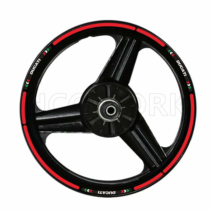 

Motorcycle Accessories Wheel Hub Wheel Rim Sticker Reflective Stickers Waterproof for Ducati Supersport 939