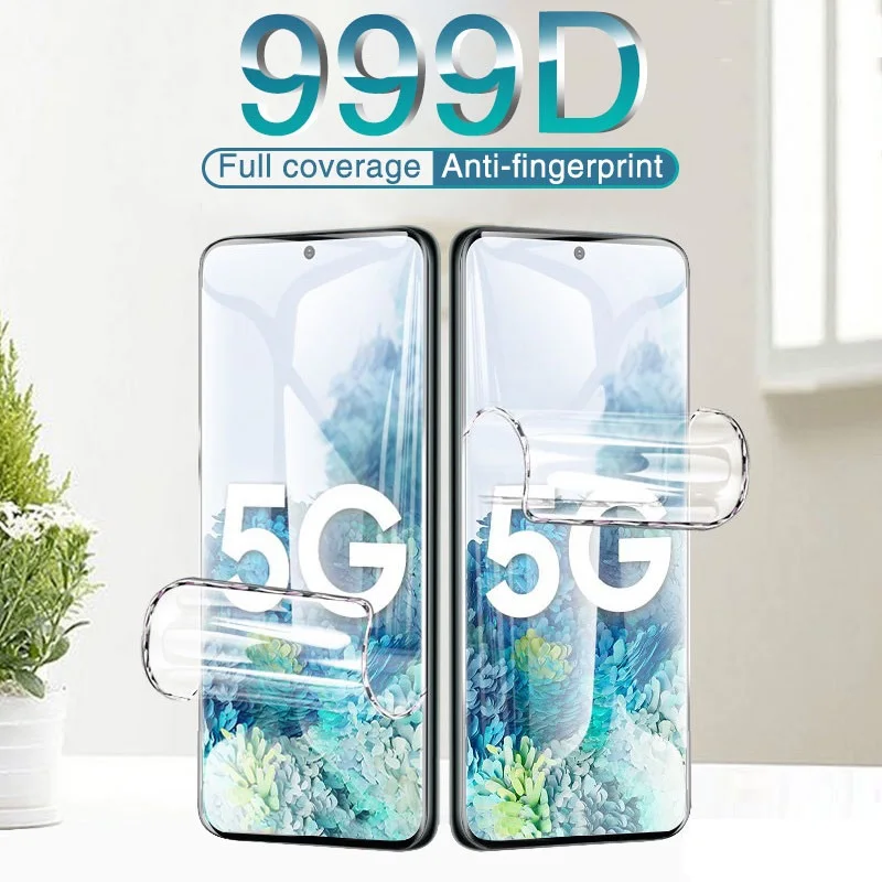 3 pezzi HD idrogel pellicola per Samsung M36 M56 M16 M35 M55 M15 M14 M55s C55 F55 F16 F06 F14 F15 5G protezione schermo - immagine 6