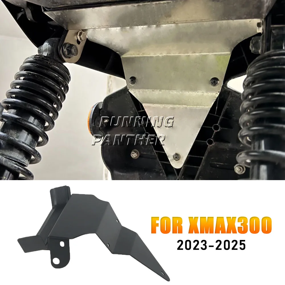 새로운 오토바이 액세서리 XMAX FOR Yamaha XMAX 300 2023-2025 2024 번호판 강화 삼각형 지지 브래킷 적합