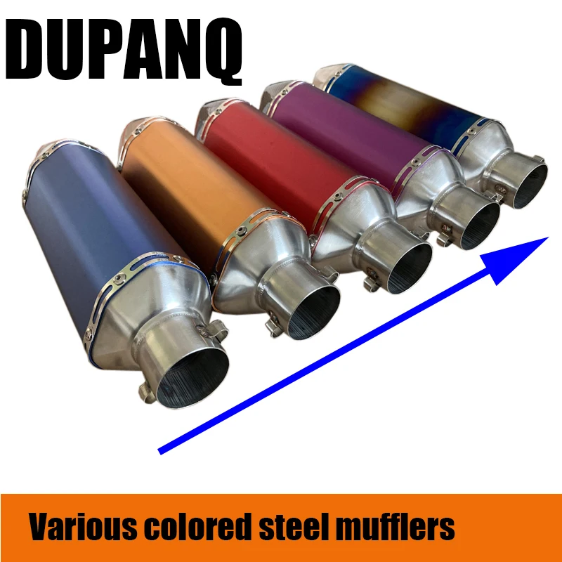 

Universal Motorcycle 35-51MM Exhaust Muffler Pipe Turbo Escape Z900 GSXR1000 SV650 R6 R3 ZX6R ZX10 K7 MT07 NMAX CB650F MT03 GSXR