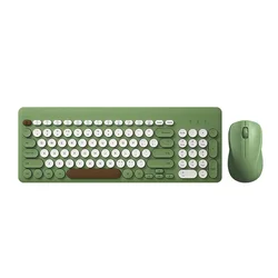 Arco teclado sem fio e mouse conjunto notebook computador desktop externo teclado e mouse usb mudo
