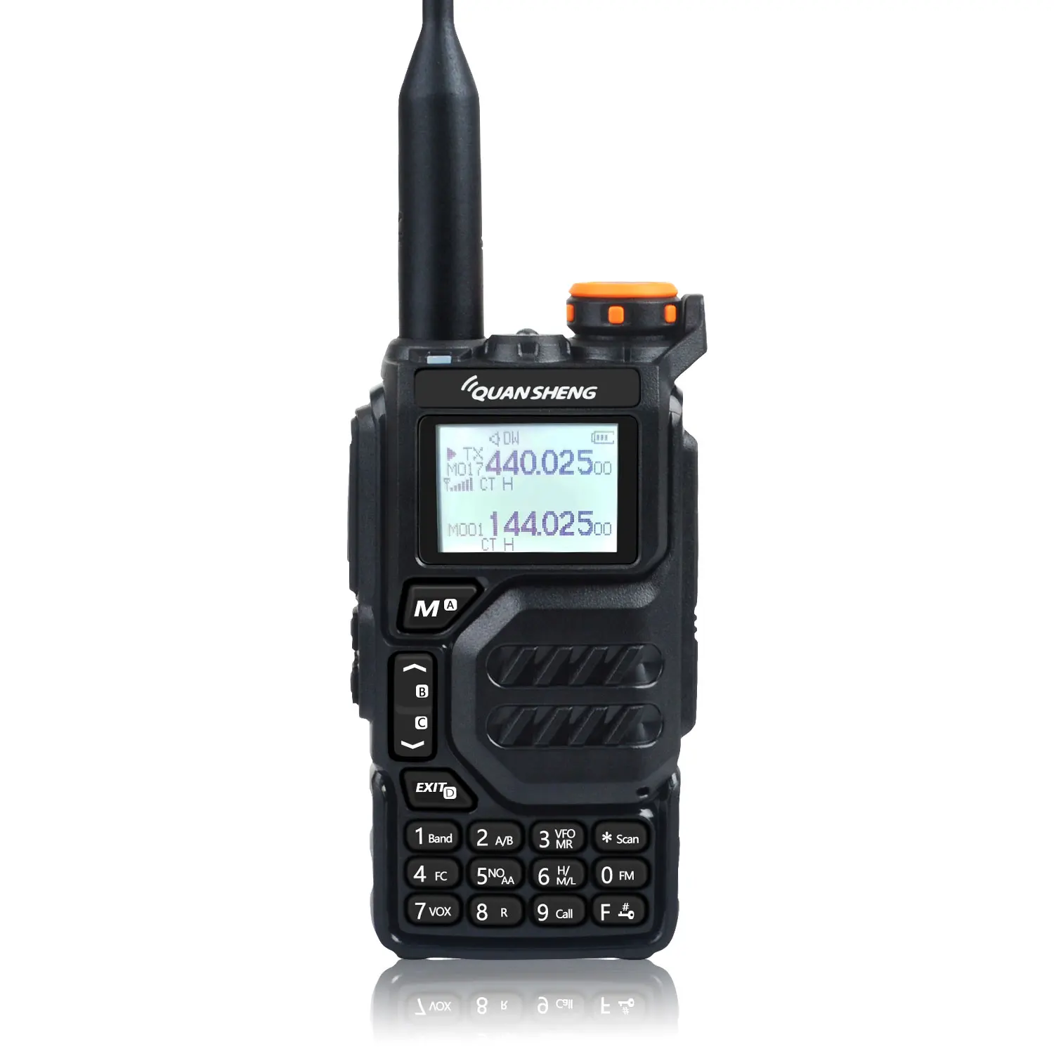 Quansheng UV K5 50 600MHz 200Ch 5W Air Band Walkie Talkie UHF VHF DTMF quansheng-uv-k5-50-600mhz-200ch-5w-air-band-walkie-talkie-uhf-vhf-dtmf