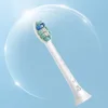 4Pcs Toothbrush Heads White Replacement Toothbrush Heads Plaque Defence Toothbrush Brush Head for Philips Sonicare C2 Optimal 3