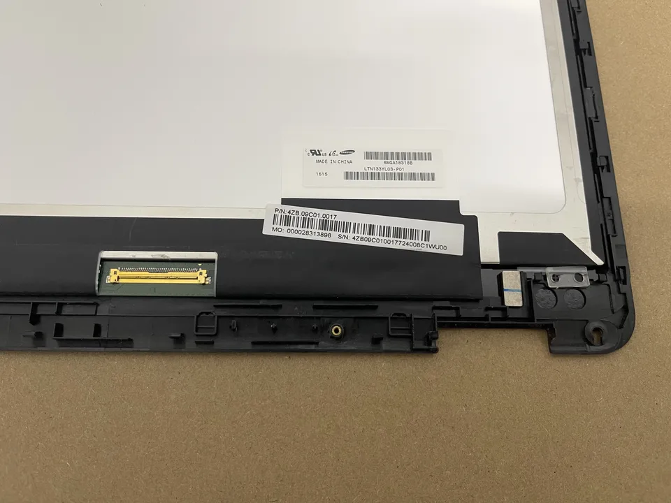 13.3 fhd led lcd affichage panneau b133han02.7 écran tactile